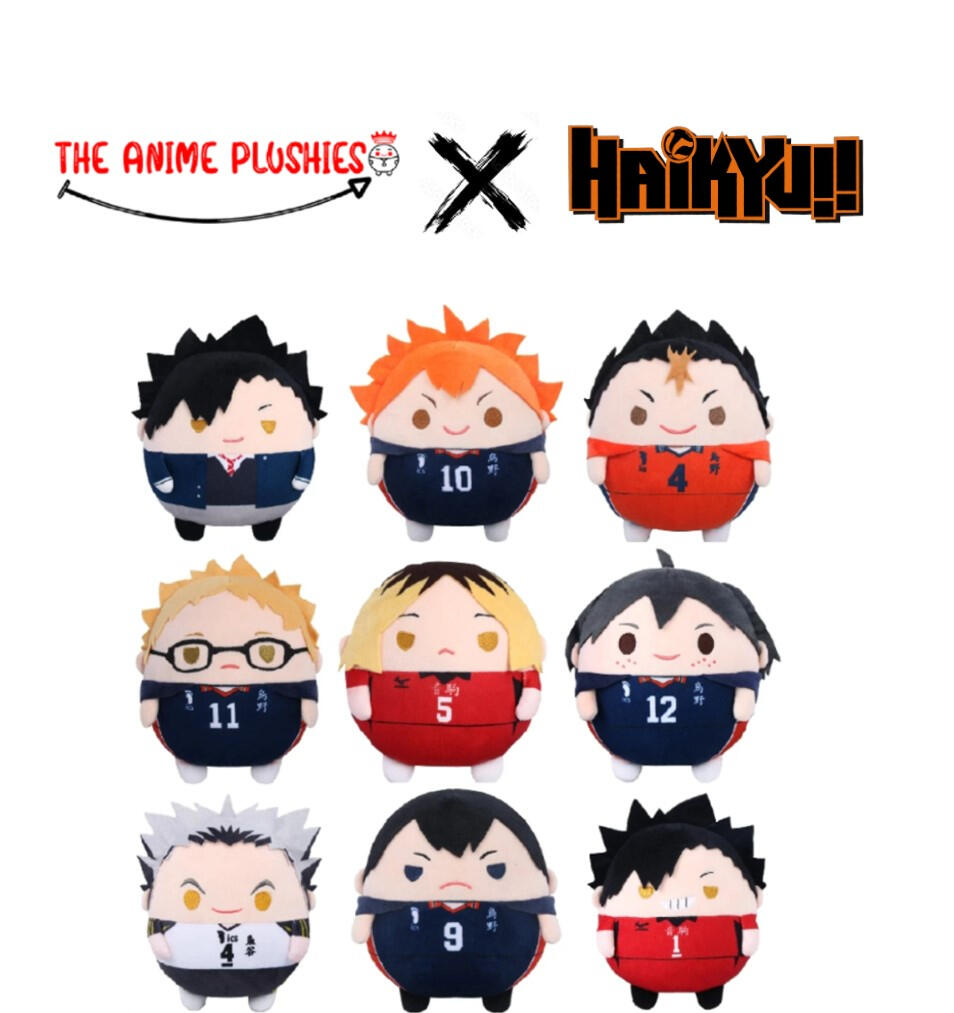 Haikyuu! Plushies by The Anime Plushies